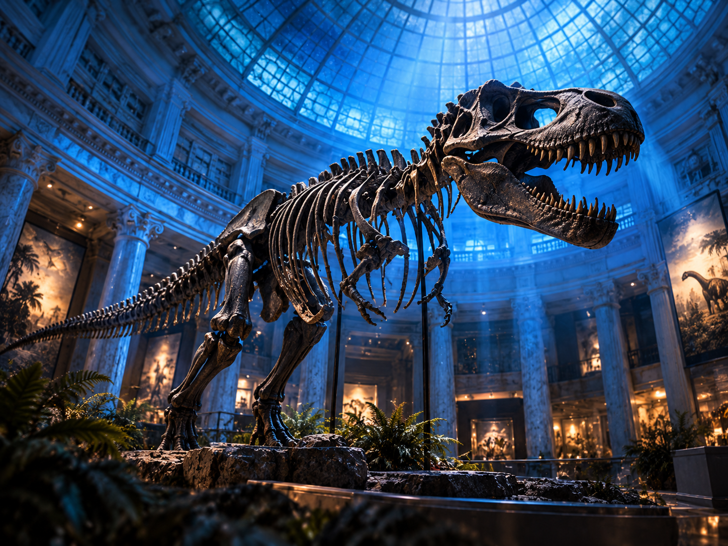 Dinosaurs and Deep Time exhibition